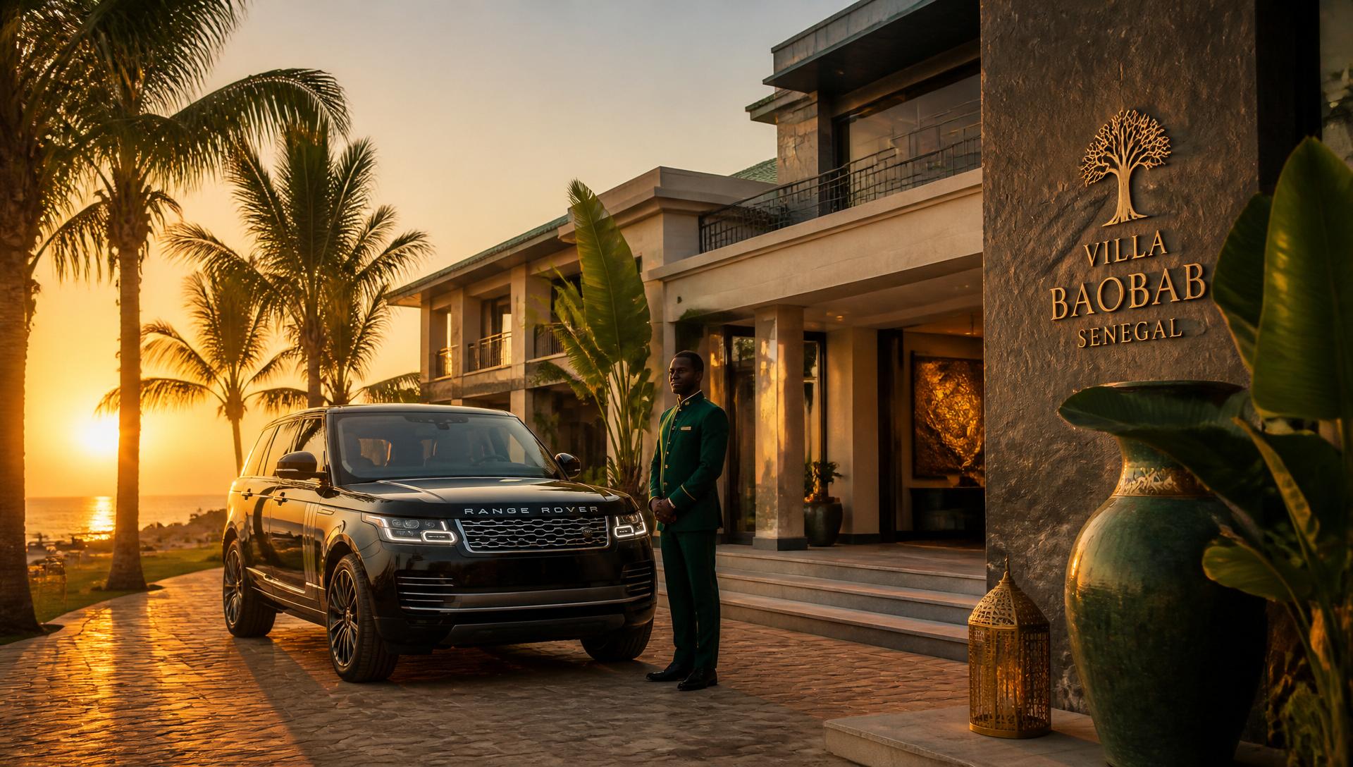 Villa de luxe au Sénégal avec concierge et véhicule premium
